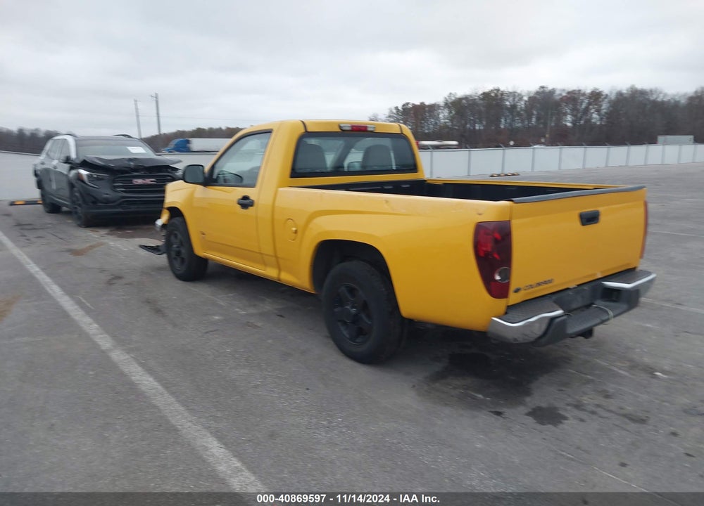 2007 CHEVROLET COLORADO WORK TRUCK VIN: 1GCCS149678193708