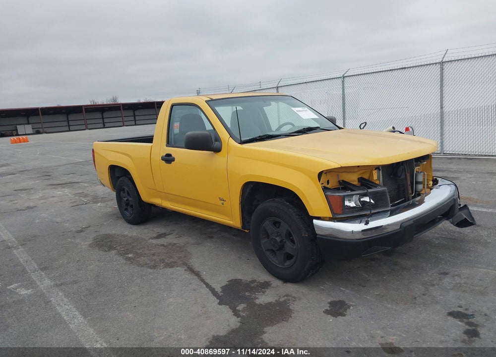 2007 CHEVROLET COLORADO WORK TRUCK VIN: 1GCCS149678193708