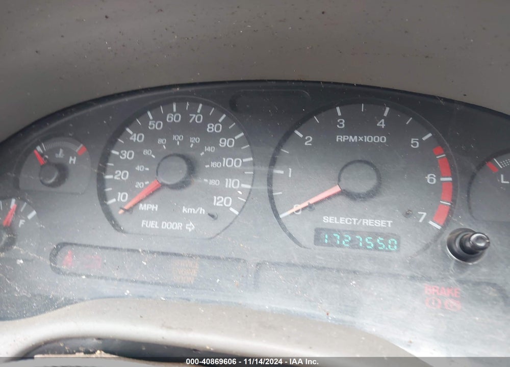 1999 FORD MUSTANG VIN: 1FAFP4448XF150171
