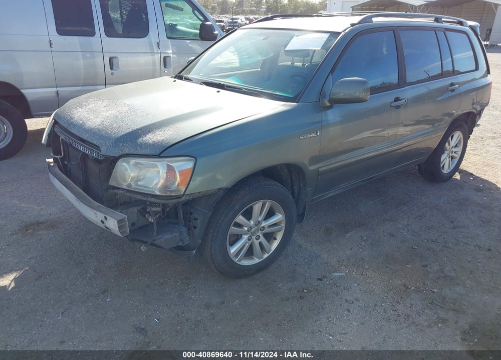 2007 TOYOTA HIGHLANDER HYBRID LIMITED V6 VIN: JTEEW21A870042879
