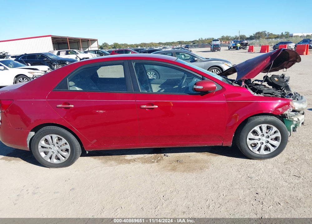 2010 KIA FORTE EX VIN: KNAFU4A23A5864337