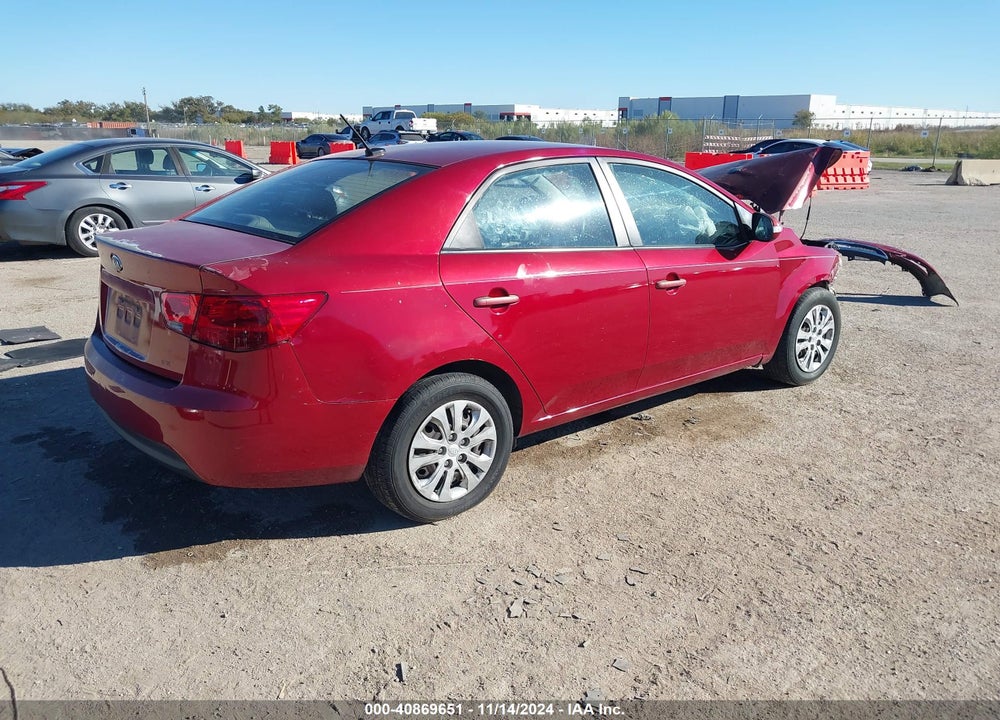 2010 KIA FORTE EX VIN: KNAFU4A23A5864337