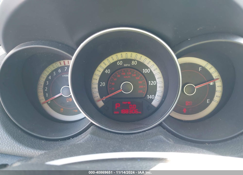 2010 KIA FORTE EX VIN: KNAFU4A23A5864337
