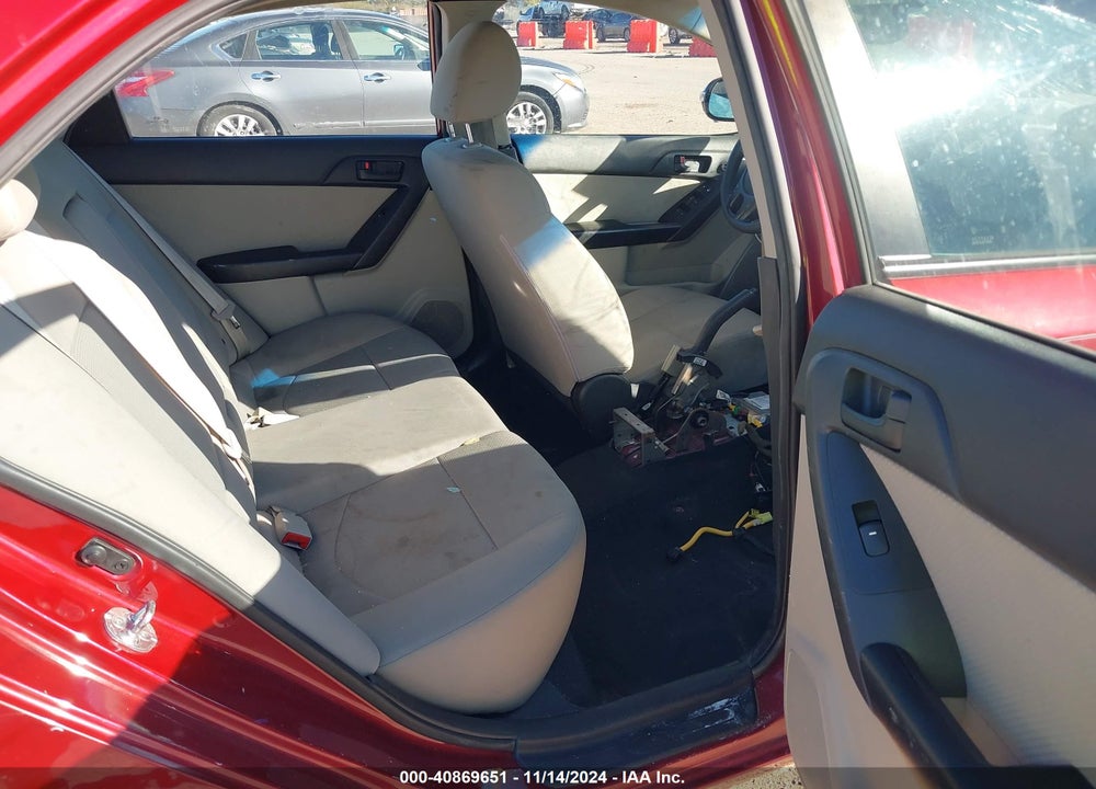 2010 KIA FORTE EX VIN: KNAFU4A23A5864337
