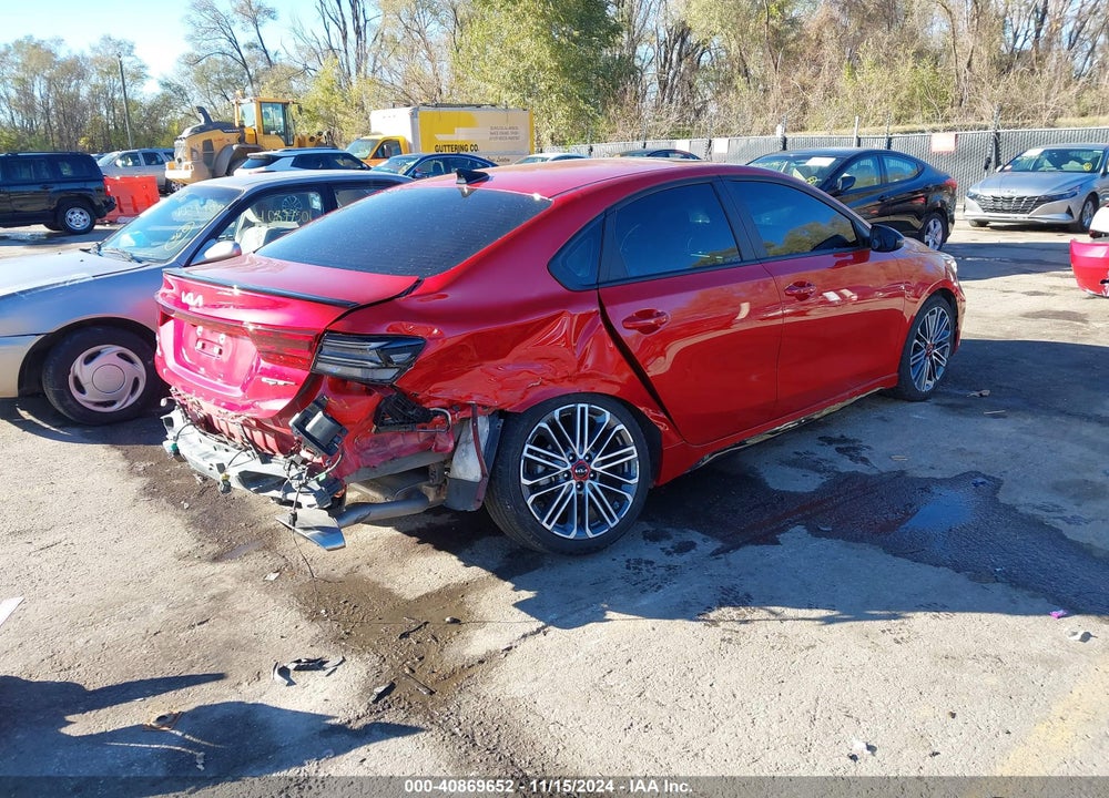 2022 KIA FORTE GT MANUAL VIN: 3KPF44AC7NE446501