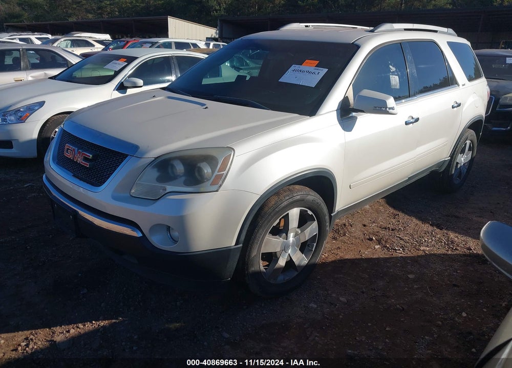 2012 GMC ACADIA SLT-1 VIN: 1GKKRRED8CJ140847