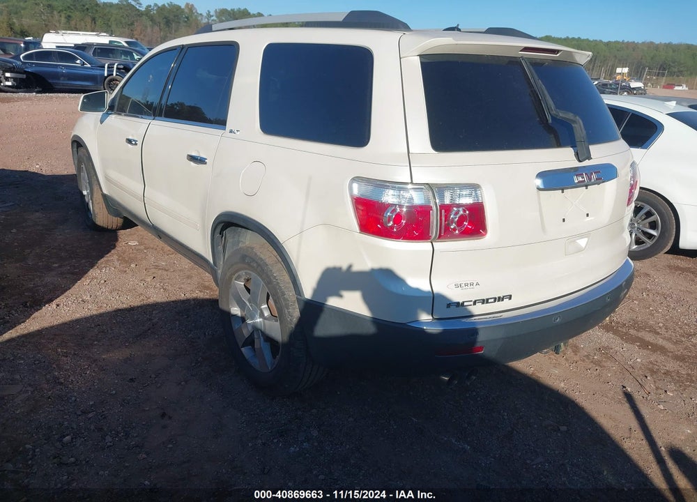 2012 GMC ACADIA SLT-1 VIN: 1GKKRRED8CJ140847