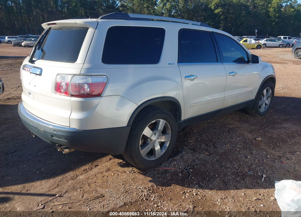 2012 GMC ACADIA SLT-1 VIN: 1GKKRRED8CJ140847