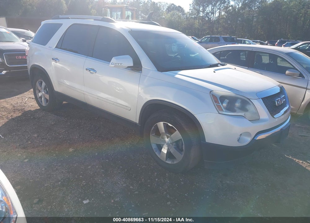2012 GMC ACADIA SLT-1 VIN: 1GKKRRED8CJ140847