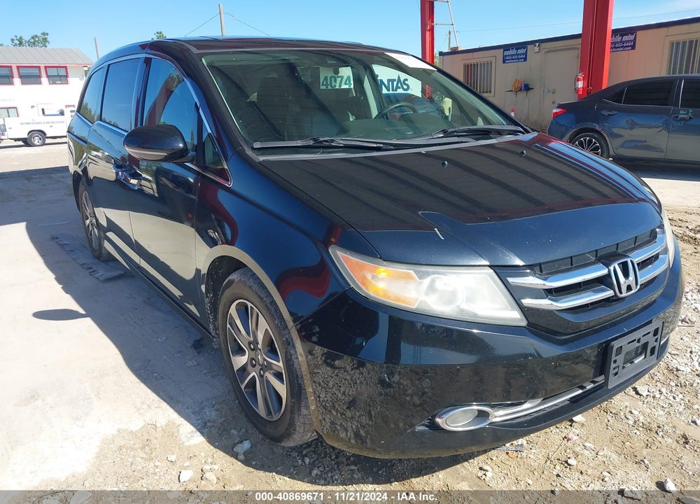 2014 HONDA ODYSSEY TOURING/TOURING ELITE VIN: 5FNRL5H95EB133795