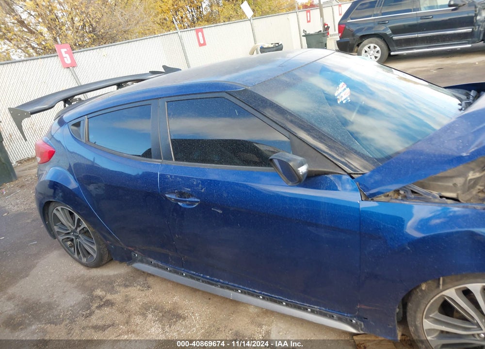 2016 HYUNDAI VELOSTER TURBO VIN: KMHTC6AE7GU251520