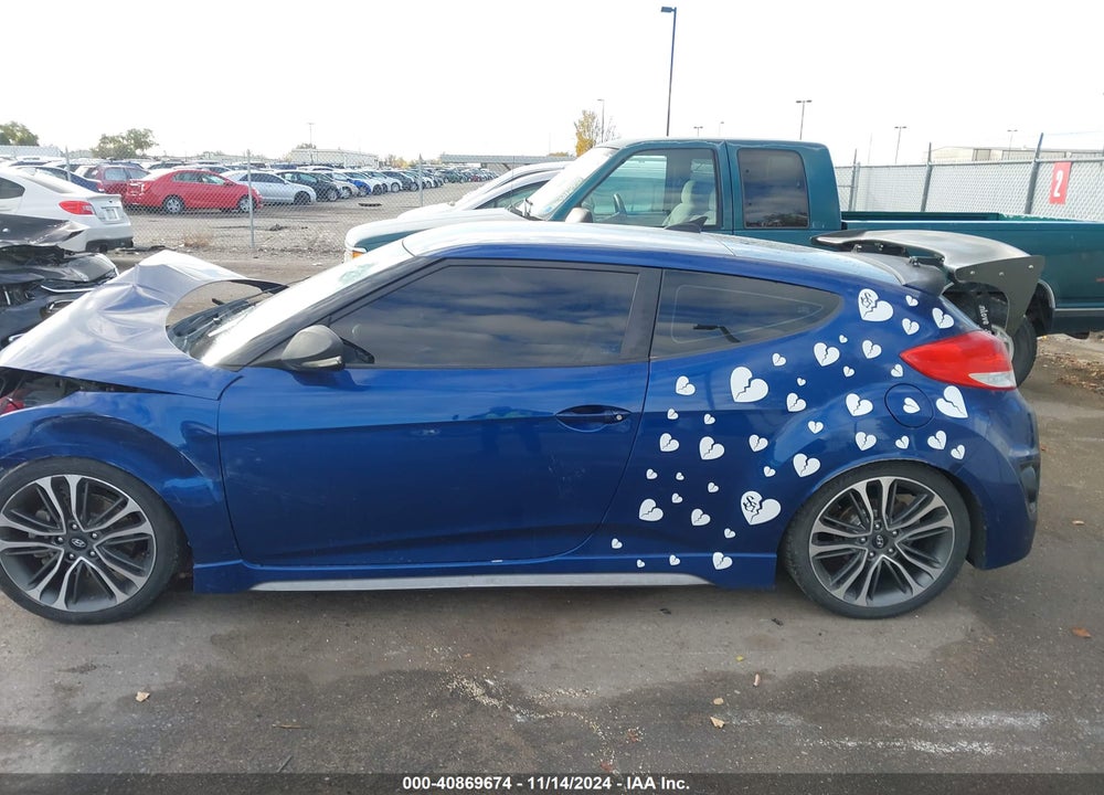 2016 HYUNDAI VELOSTER TURBO VIN: KMHTC6AE7GU251520