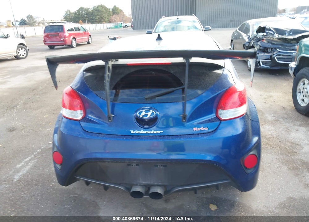 2016 HYUNDAI VELOSTER TURBO VIN: KMHTC6AE7GU251520