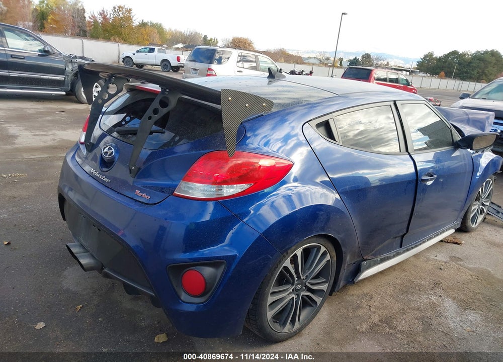 2016 HYUNDAI VELOSTER TURBO VIN: KMHTC6AE7GU251520