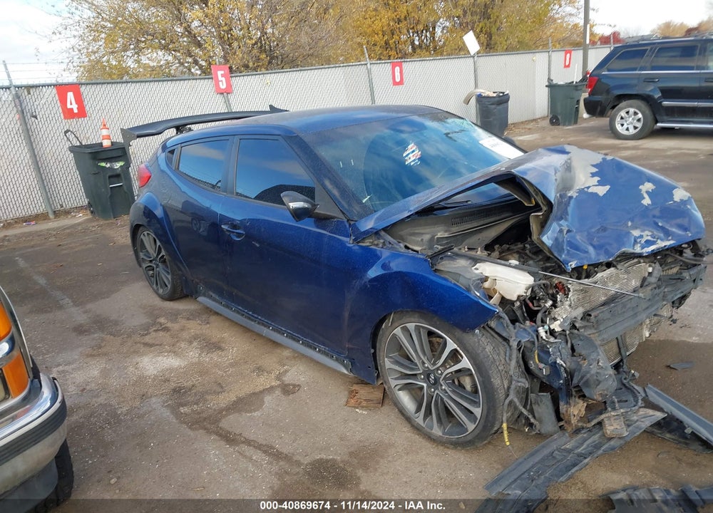 2016 HYUNDAI VELOSTER TURBO VIN: KMHTC6AE7GU251520