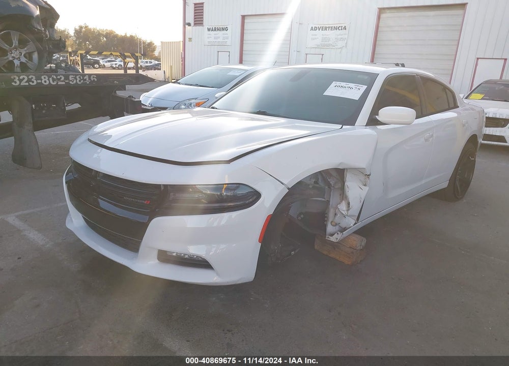 2016 DODGE CHARGER R/T VIN: 2C3CDXCT1GH205630