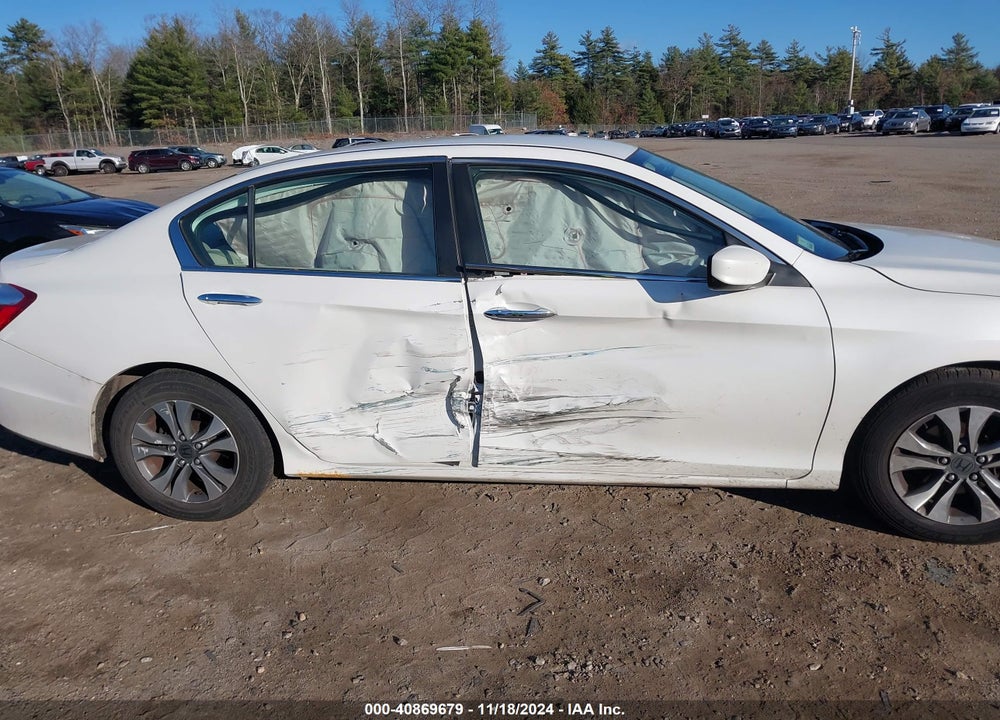 2013 HONDA ACCORD LX VIN: 1HGCR2F38DA041882