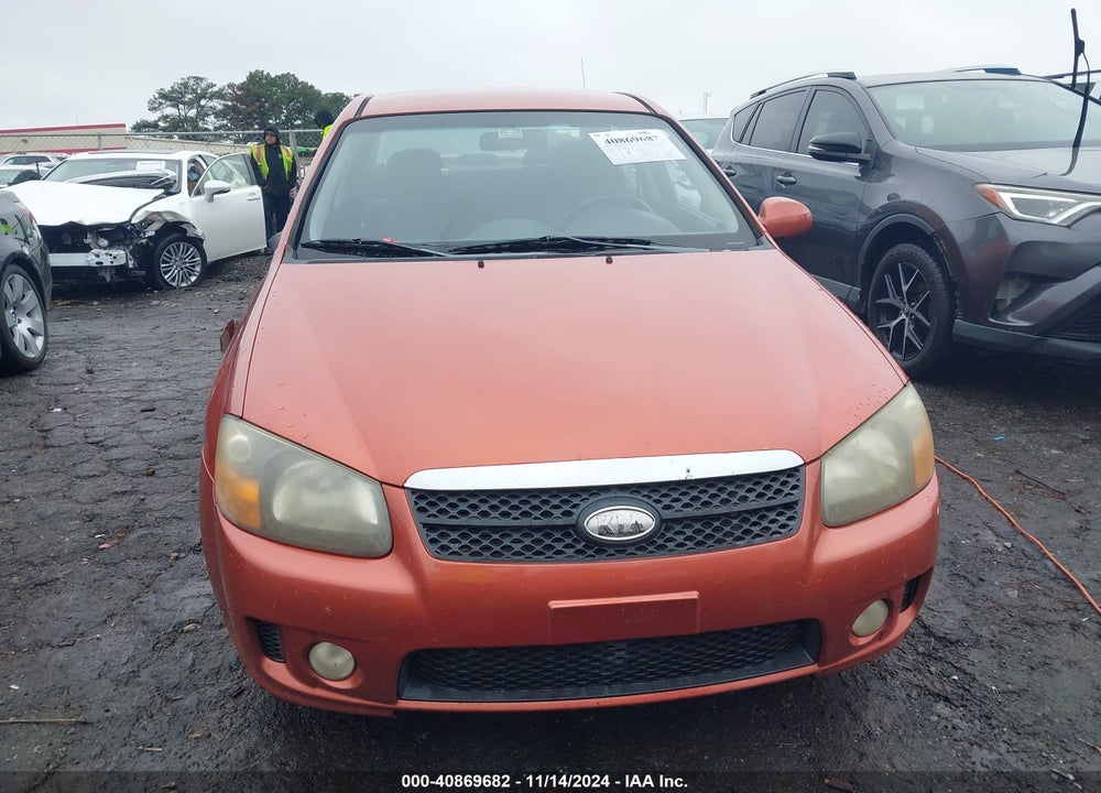 2008 KIA SPECTRA SX VIN: KNAFE121485021937