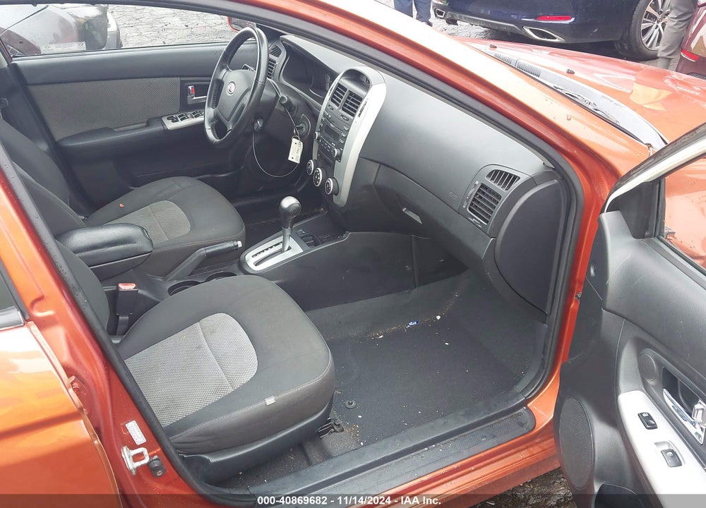 2008 KIA SPECTRA SX VIN: KNAFE121485021937
