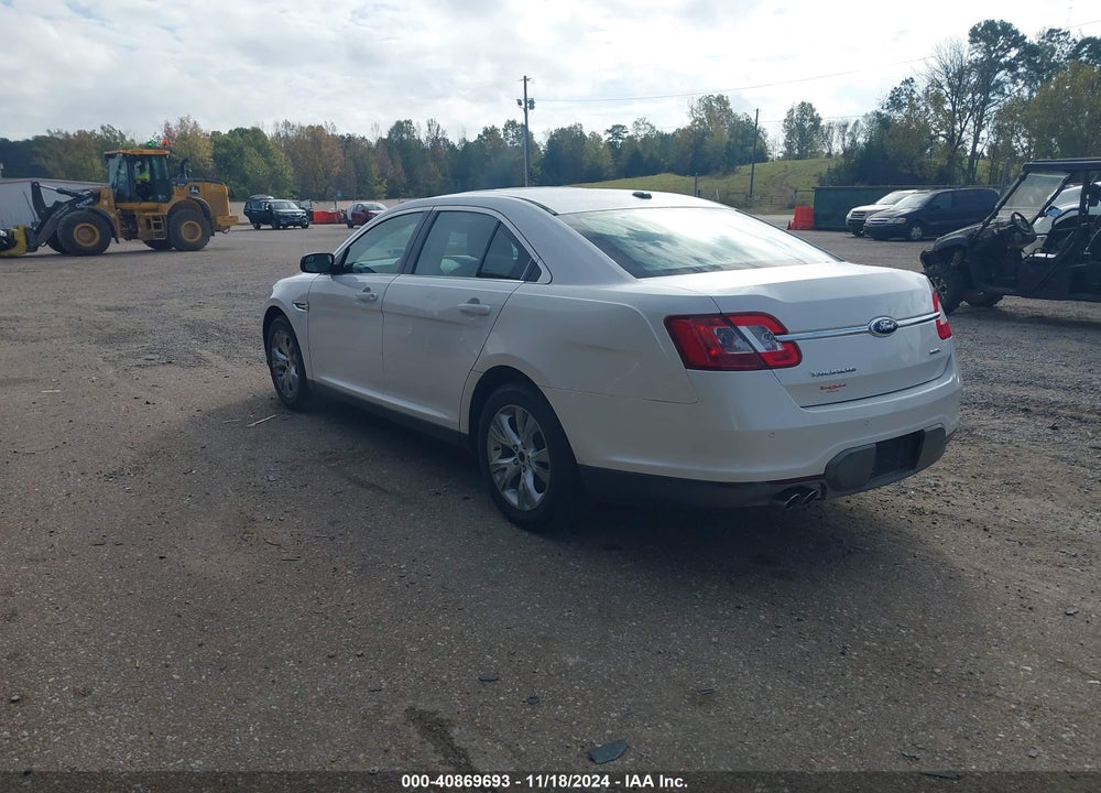 2012 FORD TAURUS SEL VIN: 1FAHP2EW5CG107313