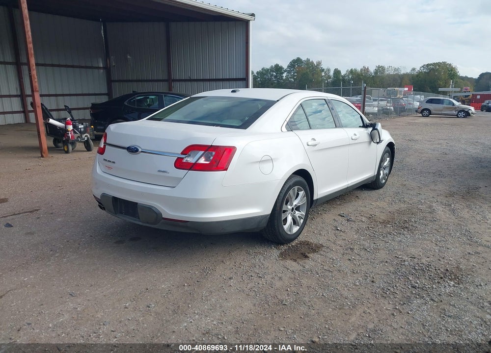 2012 FORD TAURUS SEL VIN: 1FAHP2EW5CG107313