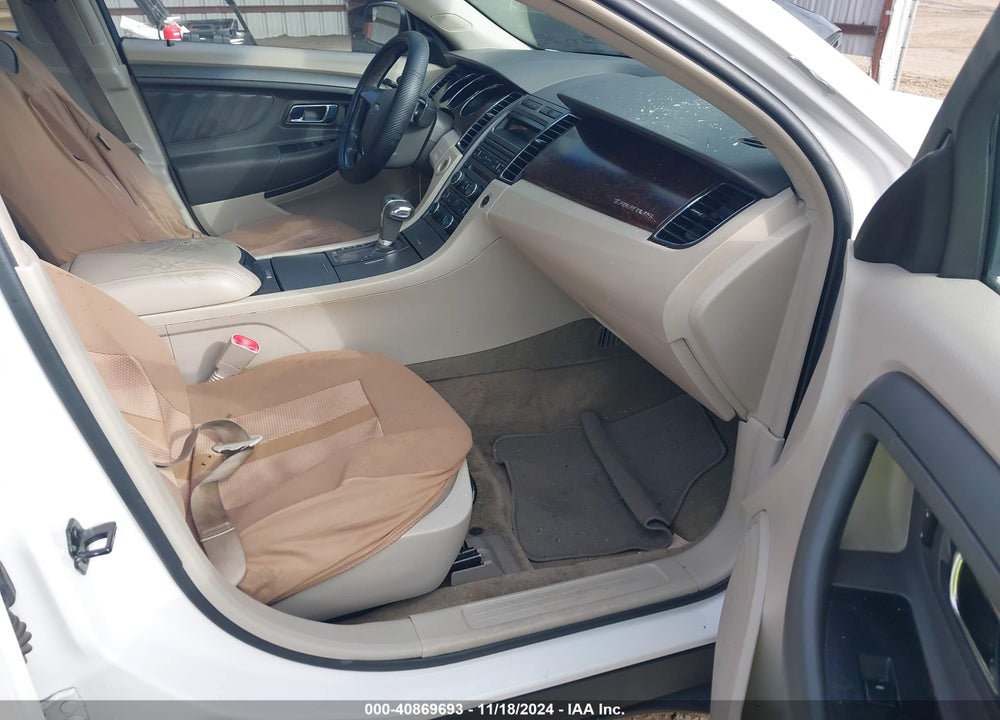 2012 FORD TAURUS SEL VIN: 1FAHP2EW5CG107313