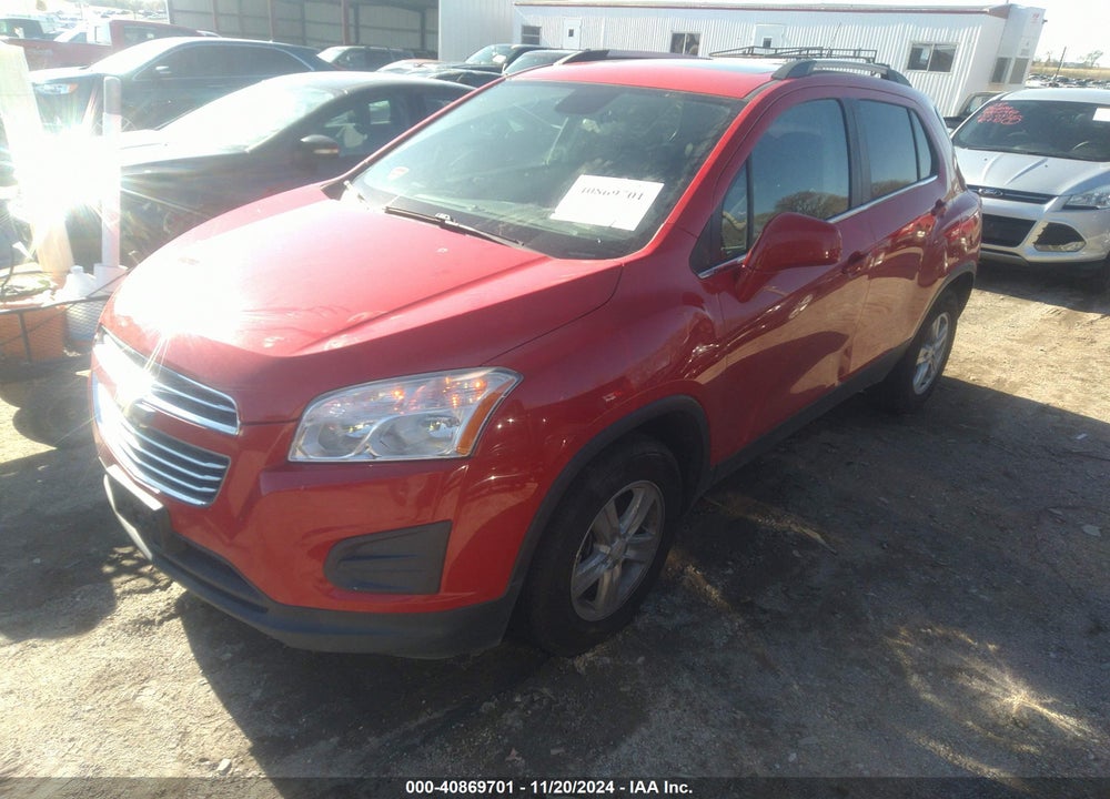 2015 CHEVROLET TRAX LT VIN: KL7CJRSB4FB264040
