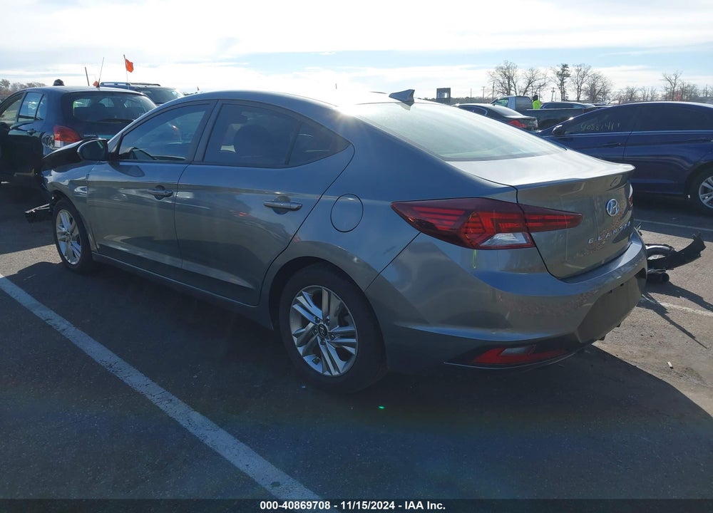 2019 HYUNDAI ELANTRA SEL VIN: KMHD84LF2KU789986