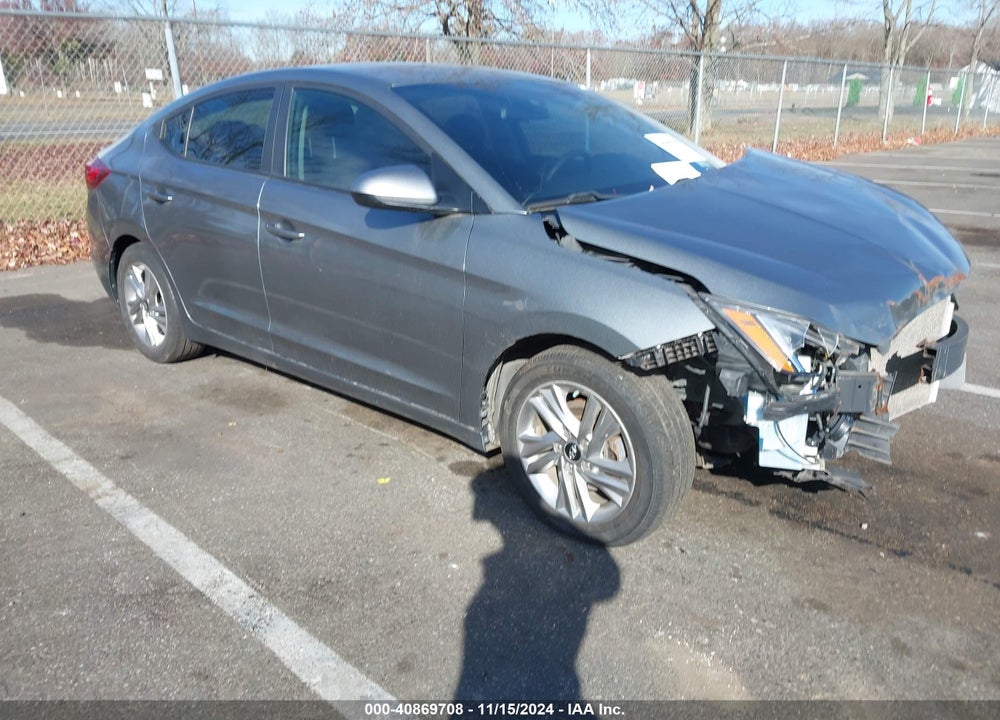 2019 HYUNDAI ELANTRA SEL VIN: KMHD84LF2KU789986