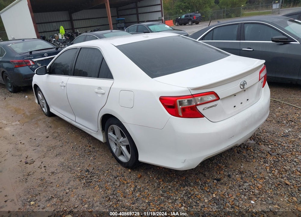 2012 TOYOTA CAMRY SE VIN: 4T1BF1FKXCU145237