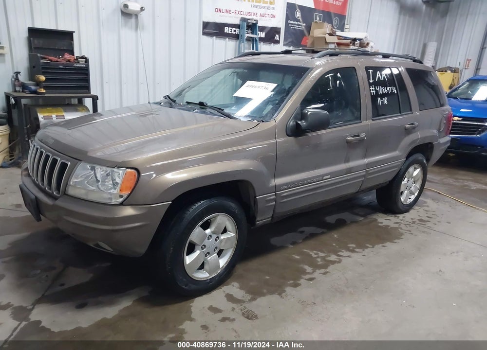 2001 JEEP GRAND CHEROKEE LIMITED VIN: 1J4GW58N41C693580