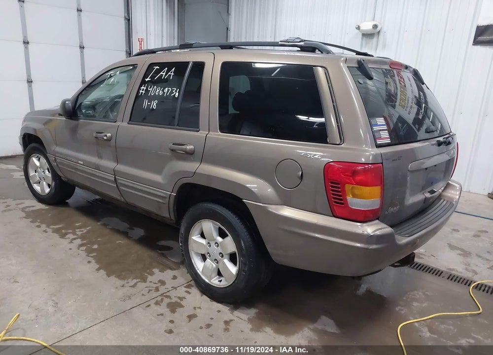 2001 JEEP GRAND CHEROKEE LIMITED VIN: 1J4GW58N41C693580