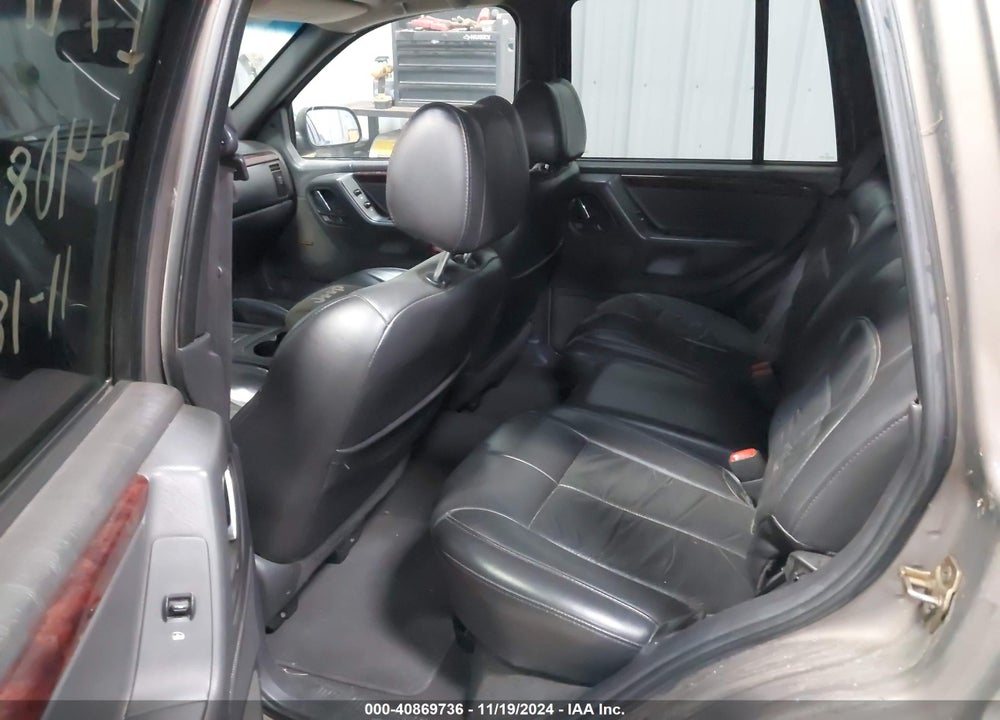 2001 JEEP GRAND CHEROKEE LIMITED VIN: 1J4GW58N41C693580