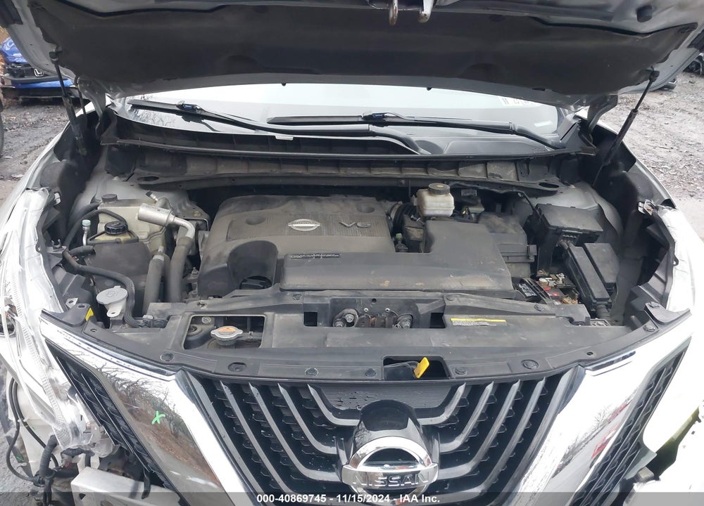2017 NISSAN MURANO PLATINUM/S/SL/SV VIN: 5N1AZ2MH0HN104939
