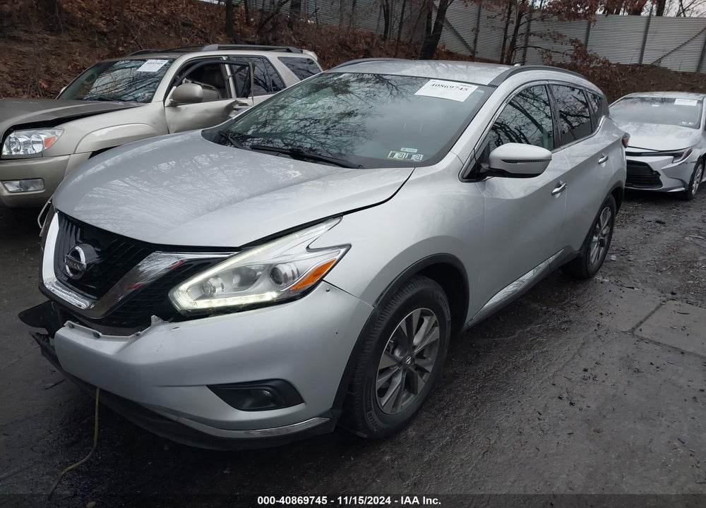 2017 NISSAN MURANO PLATINUM/S/SL/SV VIN: 5N1AZ2MH0HN104939
