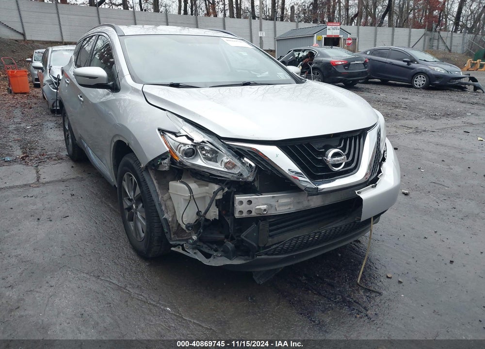 2017 NISSAN MURANO PLATINUM/S/SL/SV VIN: 5N1AZ2MH0HN104939