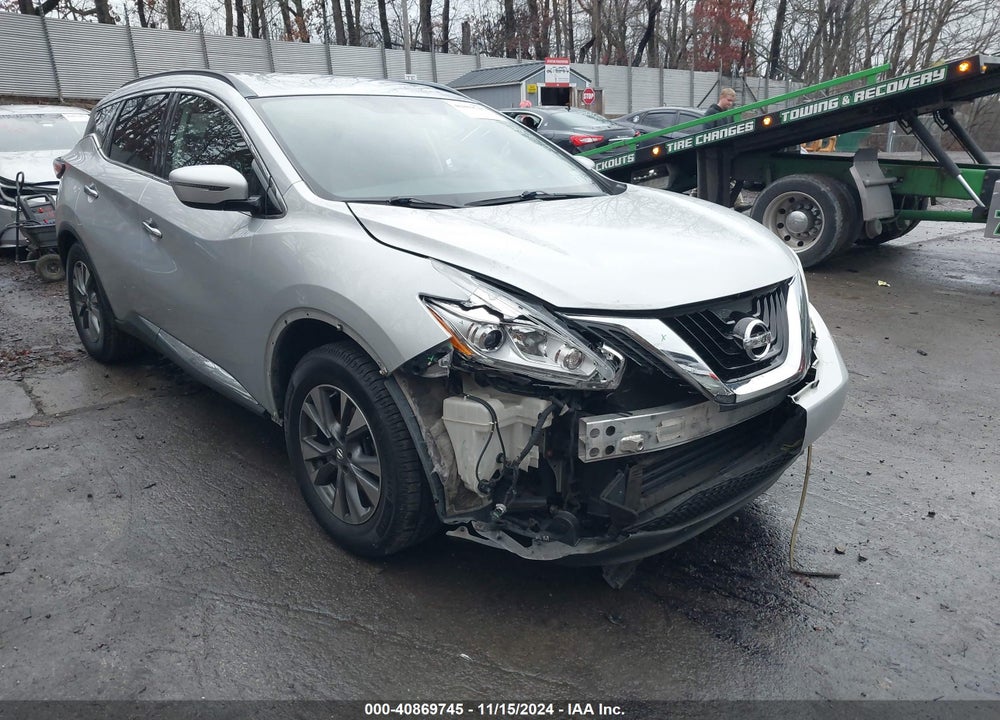 2017 NISSAN MURANO PLATINUM/S/SL/SV VIN: 5N1AZ2MH0HN104939