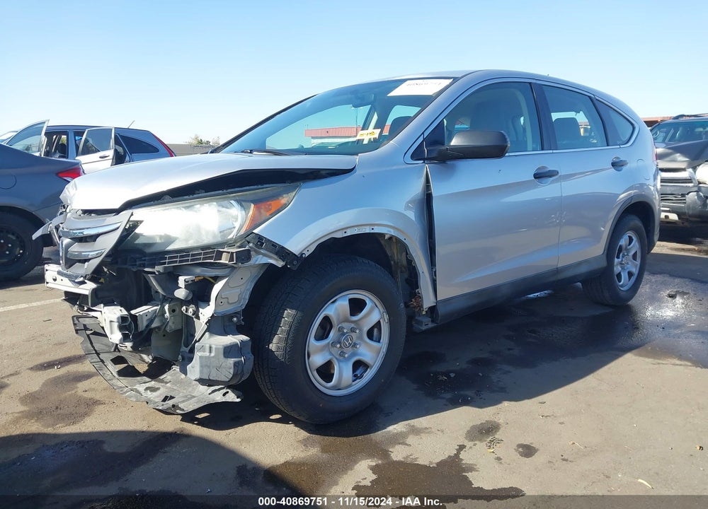 2012 HONDA CR-V LX VIN: 2HKRM3H30CH506401