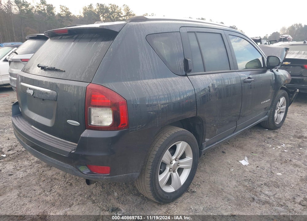2014 JEEP COMPASS LATITUDE VIN: 1C4NJCEA3ED678666