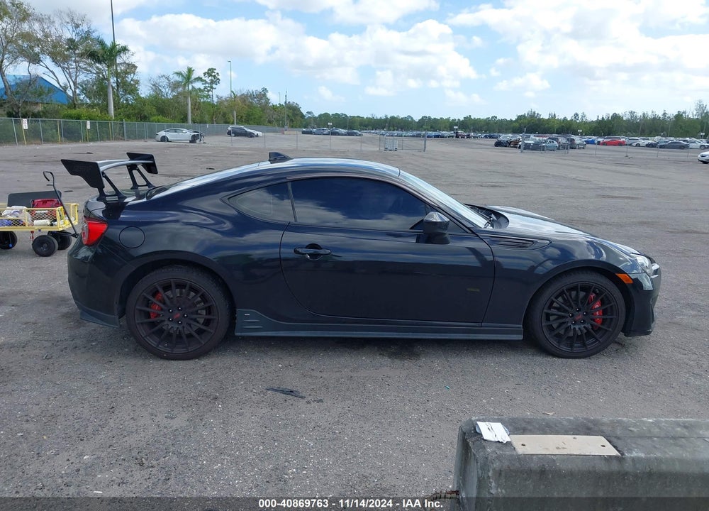 2018 SUBARU BRZ TS VIN: JF1ZCAD14J9600224
