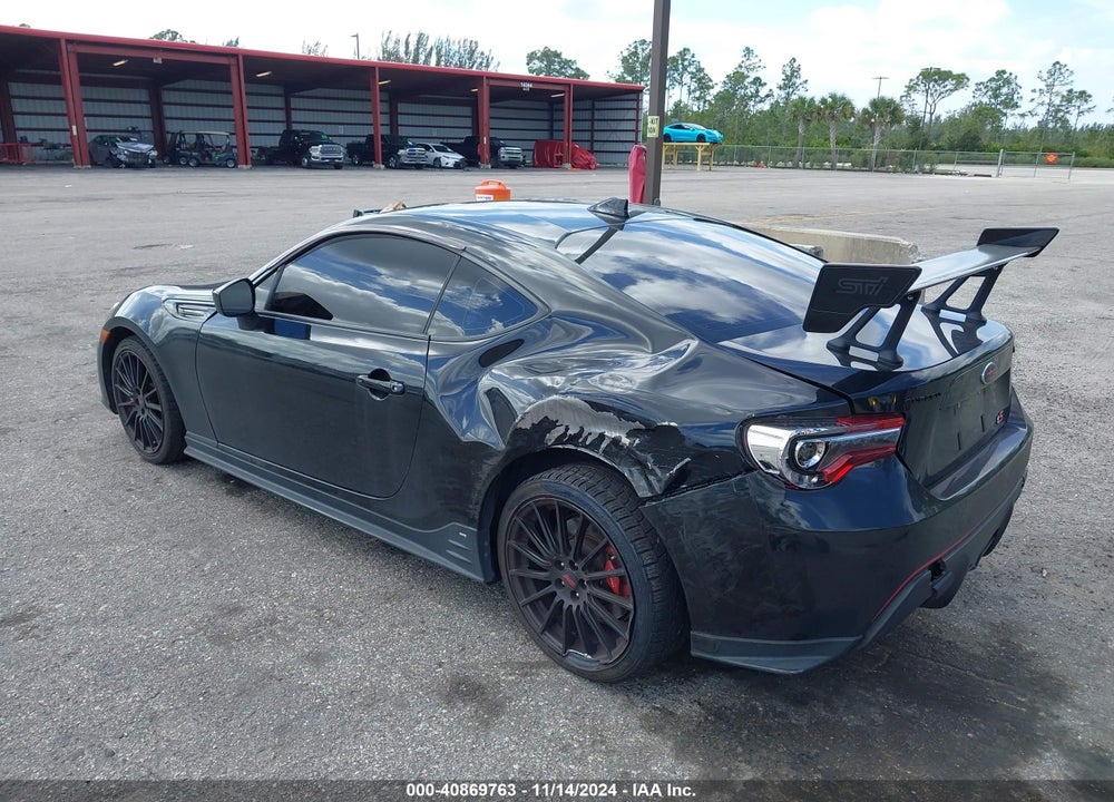 2018 SUBARU BRZ TS VIN: JF1ZCAD14J9600224