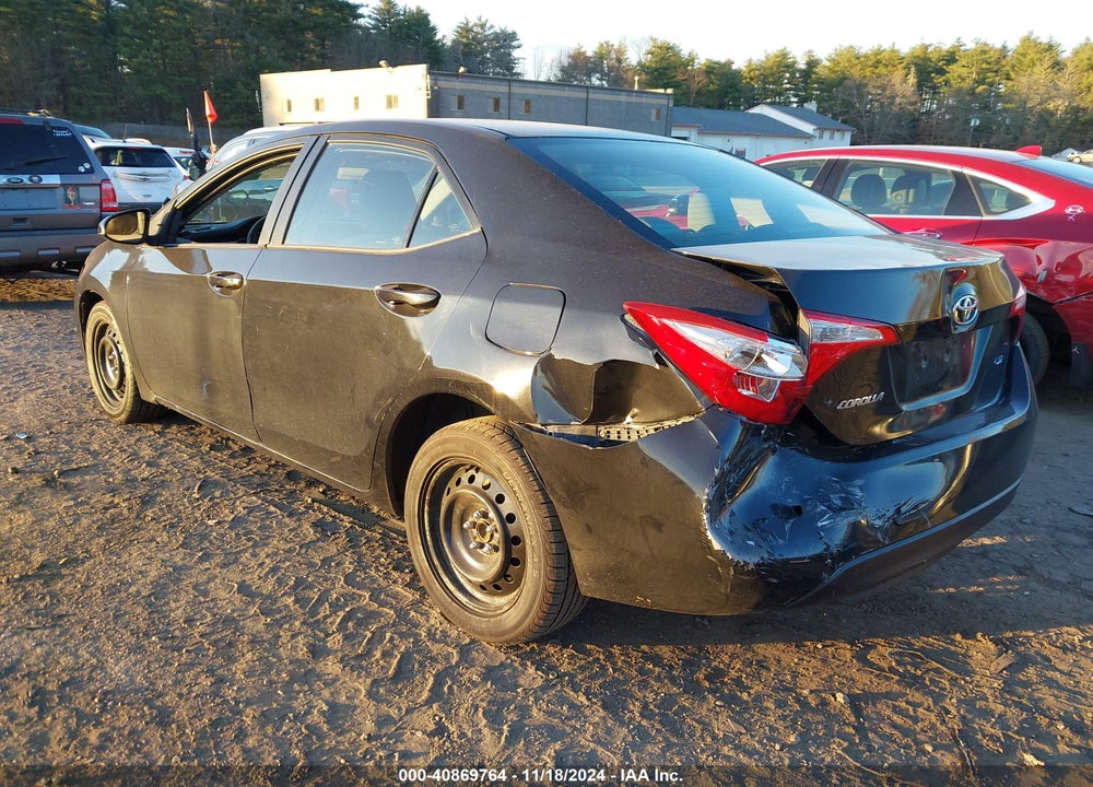 2016 TOYOTA COROLLA LE VIN: 2T1BURHE2GC566565