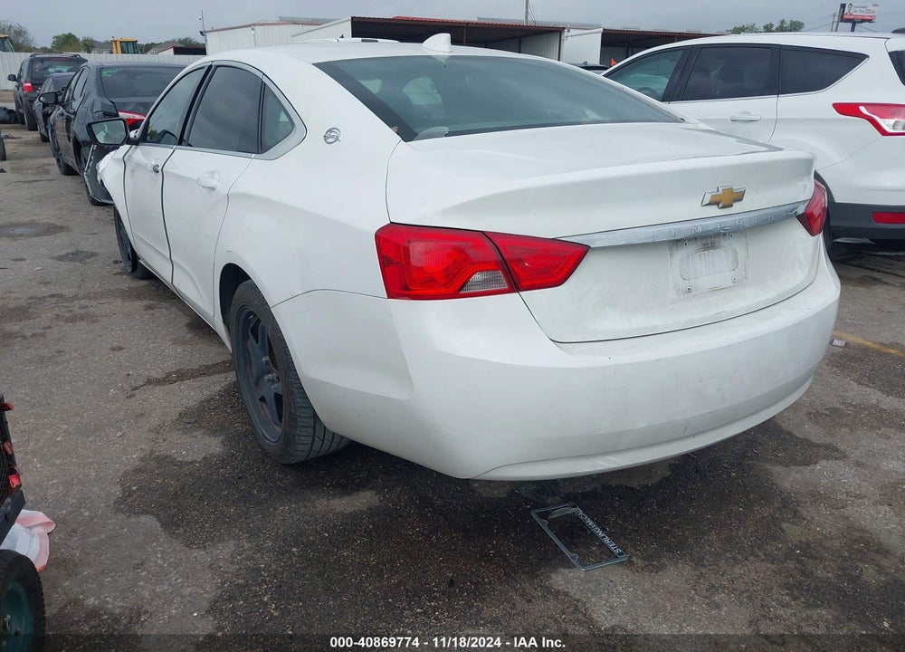 2017 CHEVROLET IMPALA LS VIN: 1G11Z5SA2HU118464