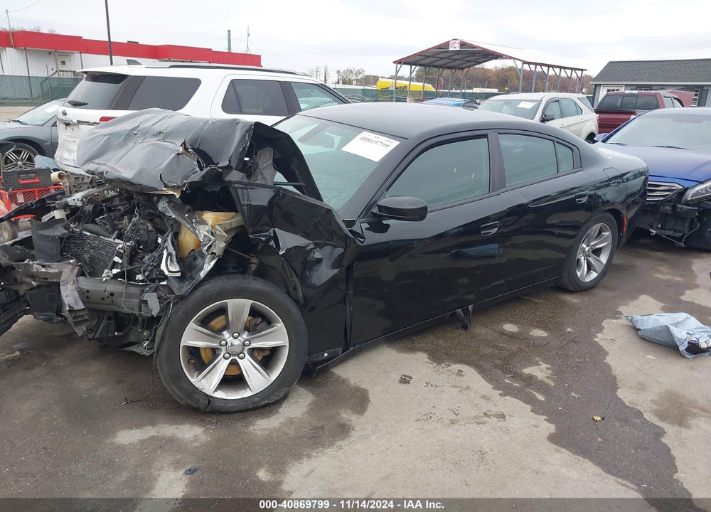 2016 DODGE CHARGER SXT VIN: 2C3CDXHG9GH339426