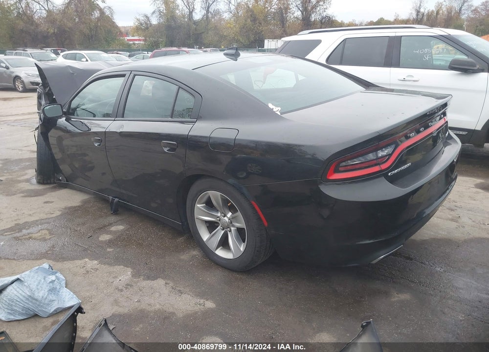 2016 DODGE CHARGER SXT VIN: 2C3CDXHG9GH339426