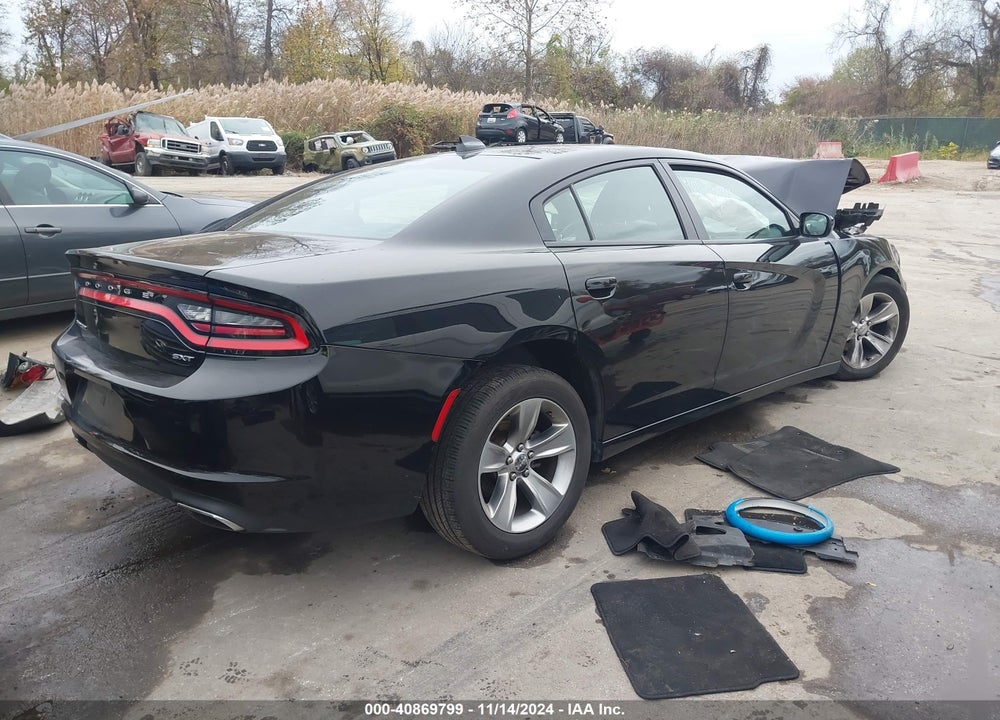 2016 DODGE CHARGER SXT VIN: 2C3CDXHG9GH339426