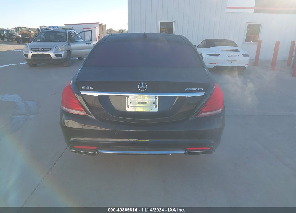 2015 MERCEDES-BENZ S65AMG VIN: WDDUG7KB8FA085912