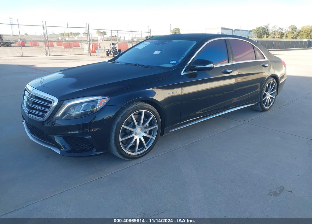 2015 MERCEDES-BENZ S65AMG VIN: WDDUG7KB8FA085912