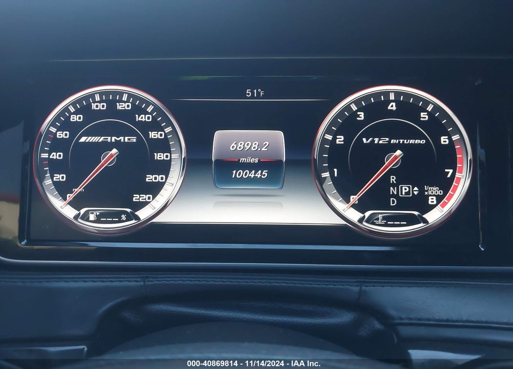 2015 MERCEDES-BENZ S65AMG VIN: WDDUG7KB8FA085912