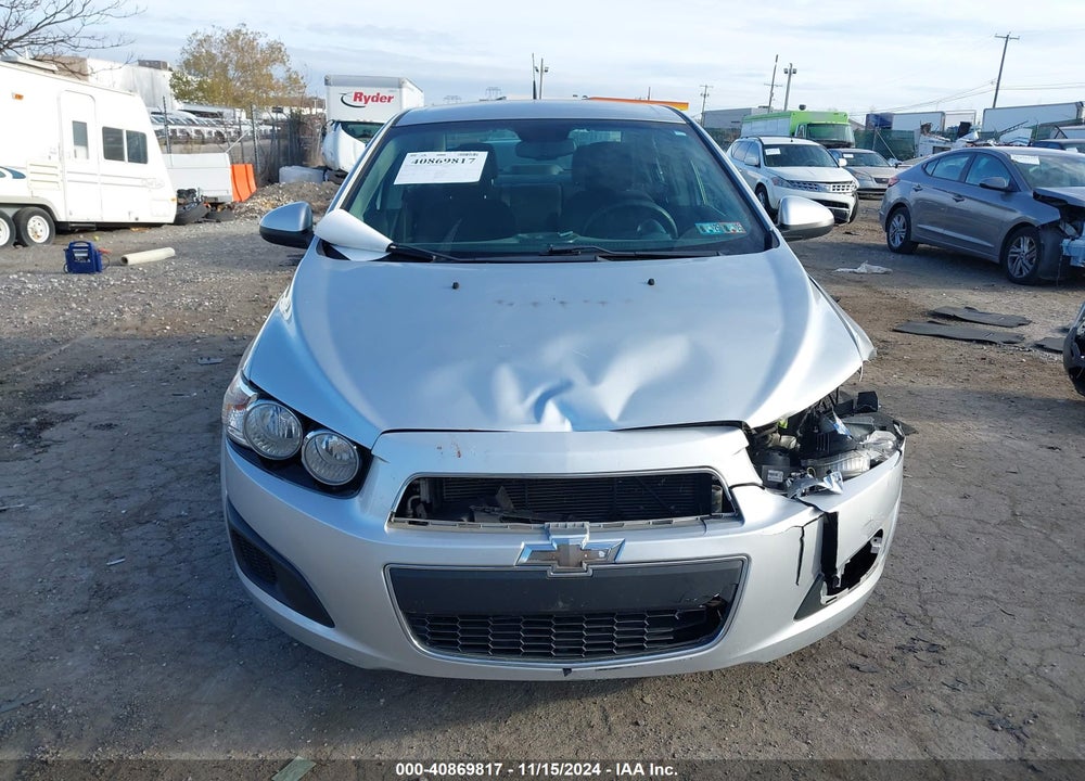 2012 CHEVROLET SONIC 2LT VIN: 1G1JC5SH5C4205234